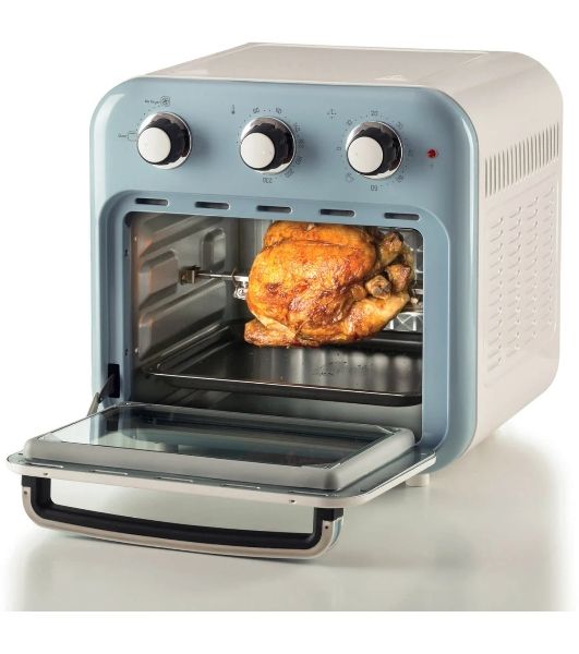 Аэрофритюрница-духовка Ariete 4632/05 голубой, 1400 Вт, 16 л, 1.5 кг