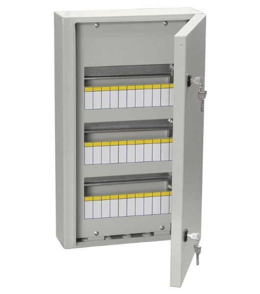 Корпус металлический ЩРн-36з-0 У2 IP54 IEK MKM11-N-36-54-Z