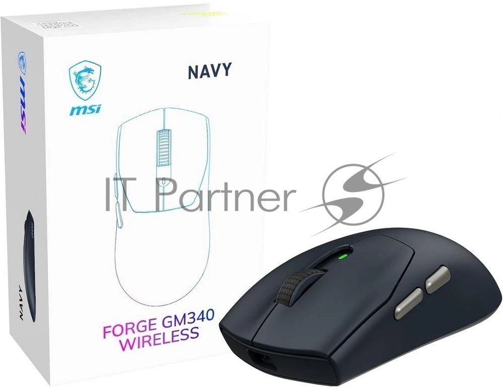 Мышь MSI FORGE GM340 W NAVY