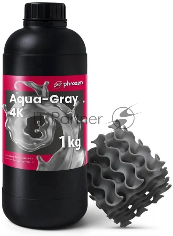 Смола 3d Phrozen AQUA 4K серый 1кг