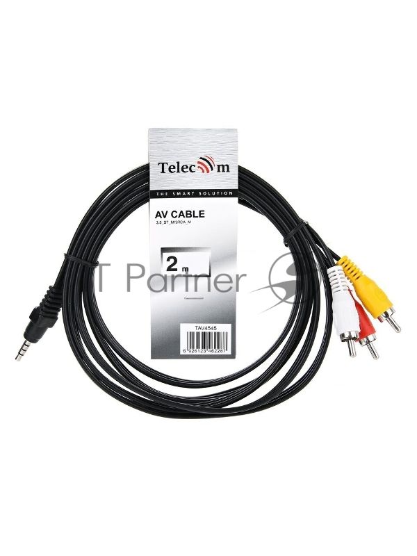 Кабель соединительный 3.5 Jack (M)/3 RCA (M) TAV4545-2M Telecom