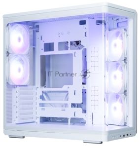 Компьютерный корпус ZALMAN MidTower P60 белый (ATX, без БП, 5x120мм ARGb fans, 1xUSB Type C, 2xUSB 3.0) (Zalman P60 белый)