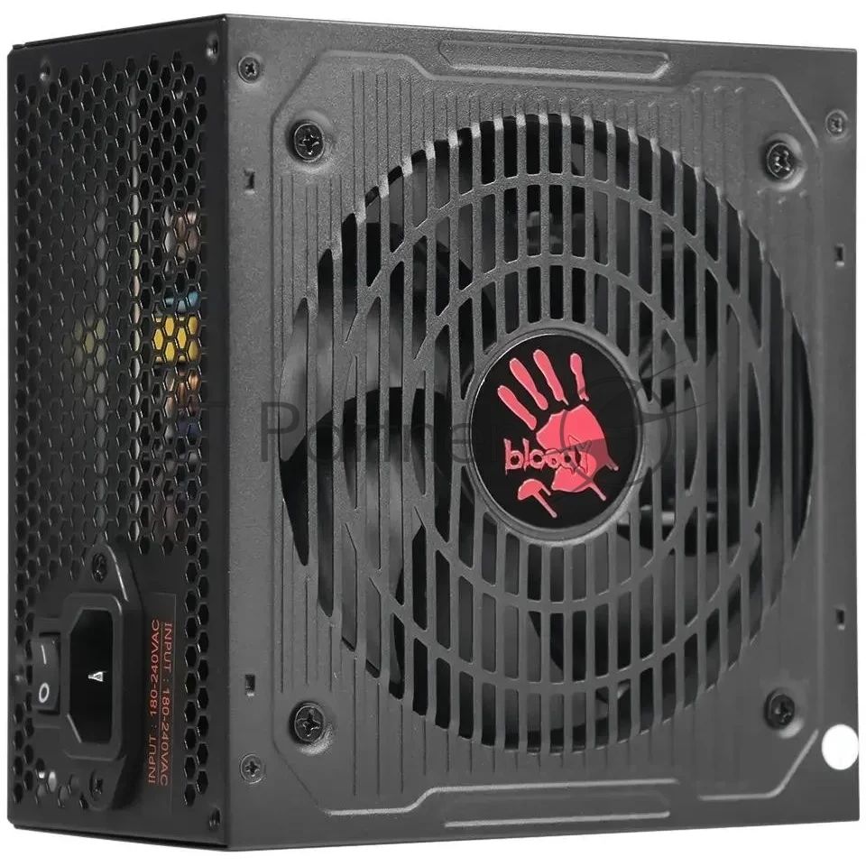 Блок питания Bloody BD-PS750B, 750Вт, 80 PLUS Bronze, 120мм, черный