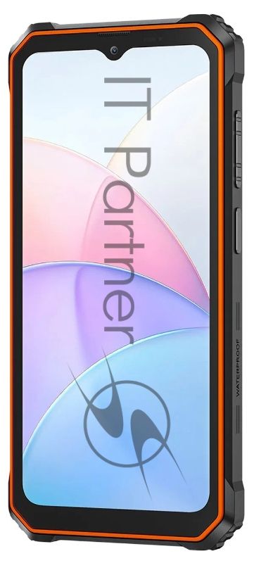 Смартфон Blackview BV6200 Pro, 6/128Gb, черный/оранжевый