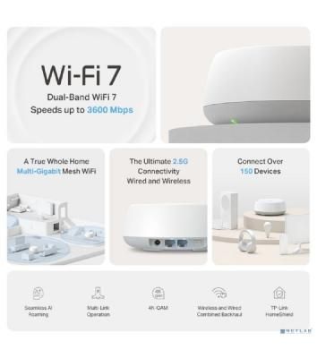 Юнит домашней Mesh-системы TP-Link Deco BE25(1-pack)