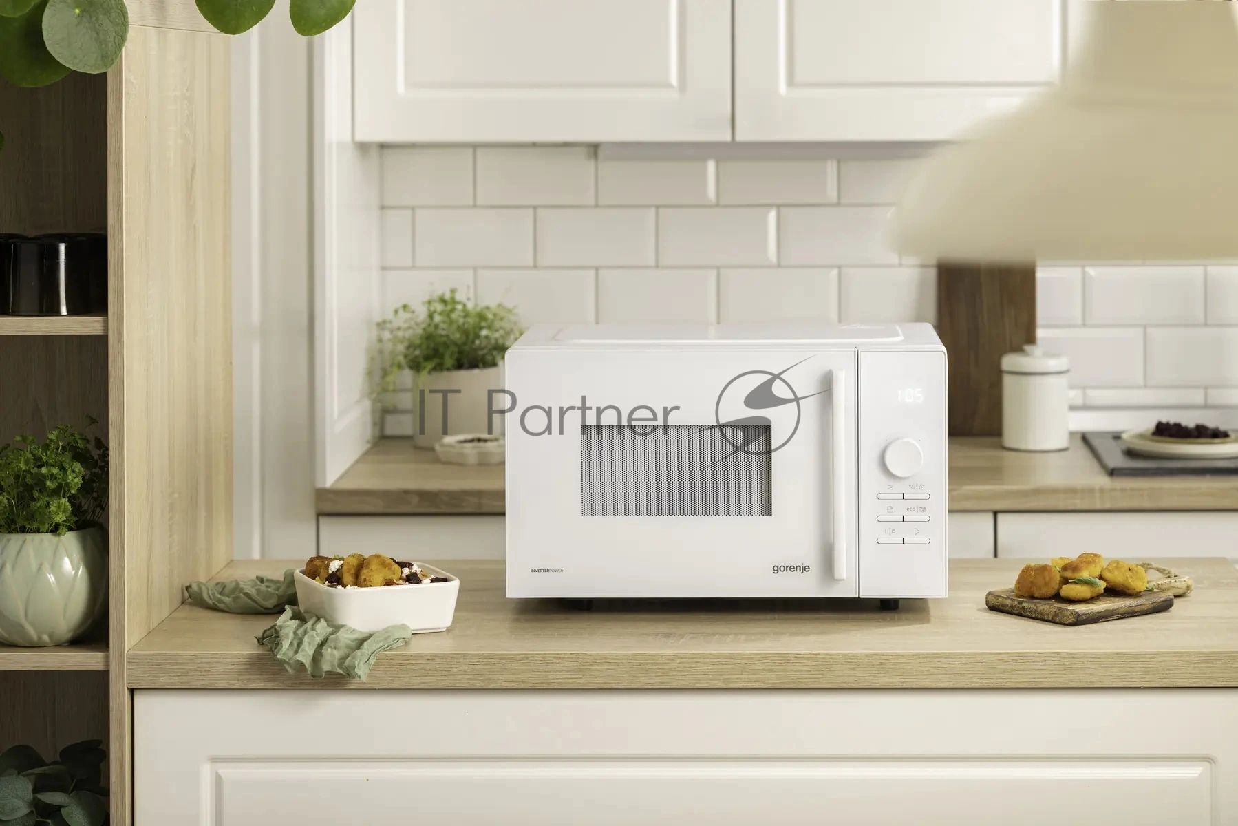 Микроволновая Печь Gorenje MO23A3W5 23л. 800Вт белый