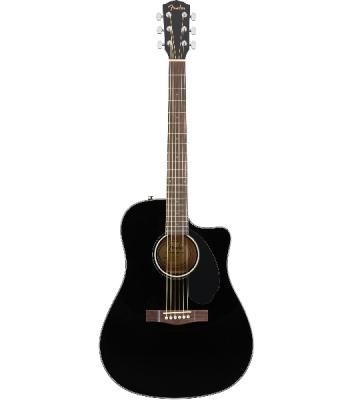 Электроакустическая гитара FENDER CD-60SCE Dread черный WN