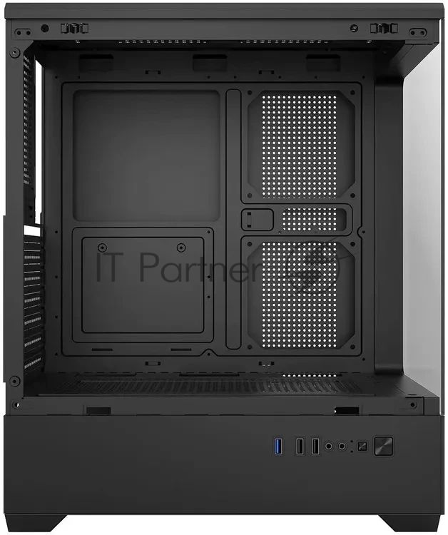 Корпус Bloody CC-127-BK, Midi-Tower, чёрный