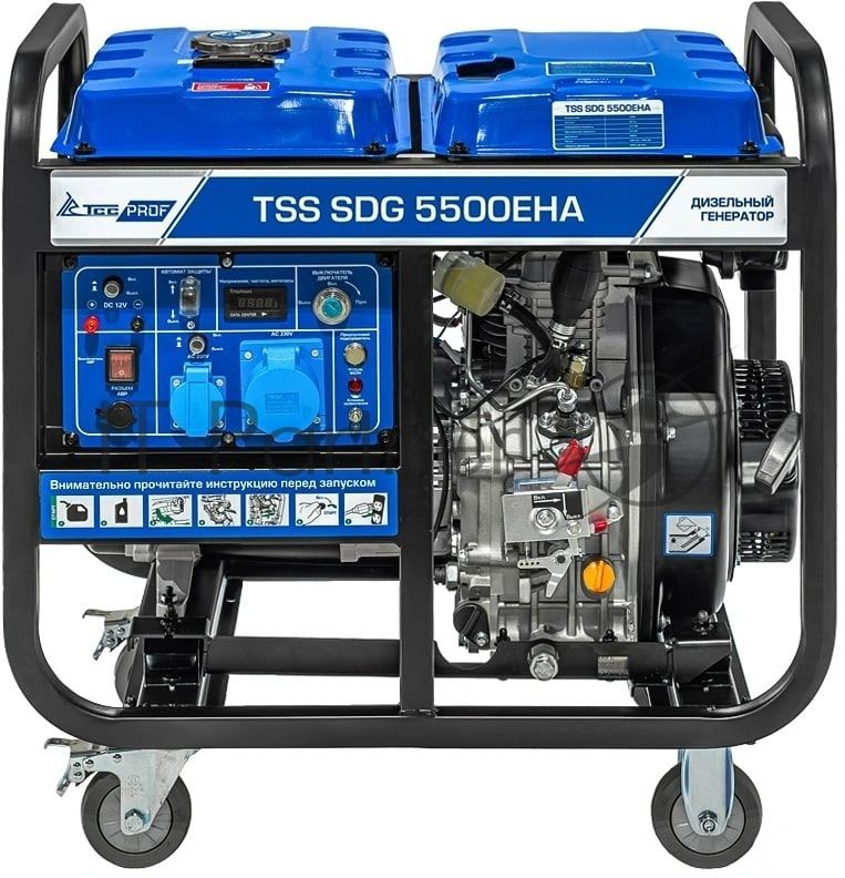 Генератор ТСС SDG 5500EHA 5.5кВт