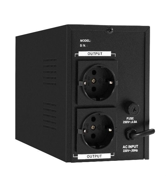 Источник бесперебойного питания (инвертор, синус, для котла) ExeGate SineTower SN-600.LCD.AVR.2SH 600VA/360W, чистая синусоида, LCD дисплей, AVR, 2*Schuko, линейно-интерактивный, черный