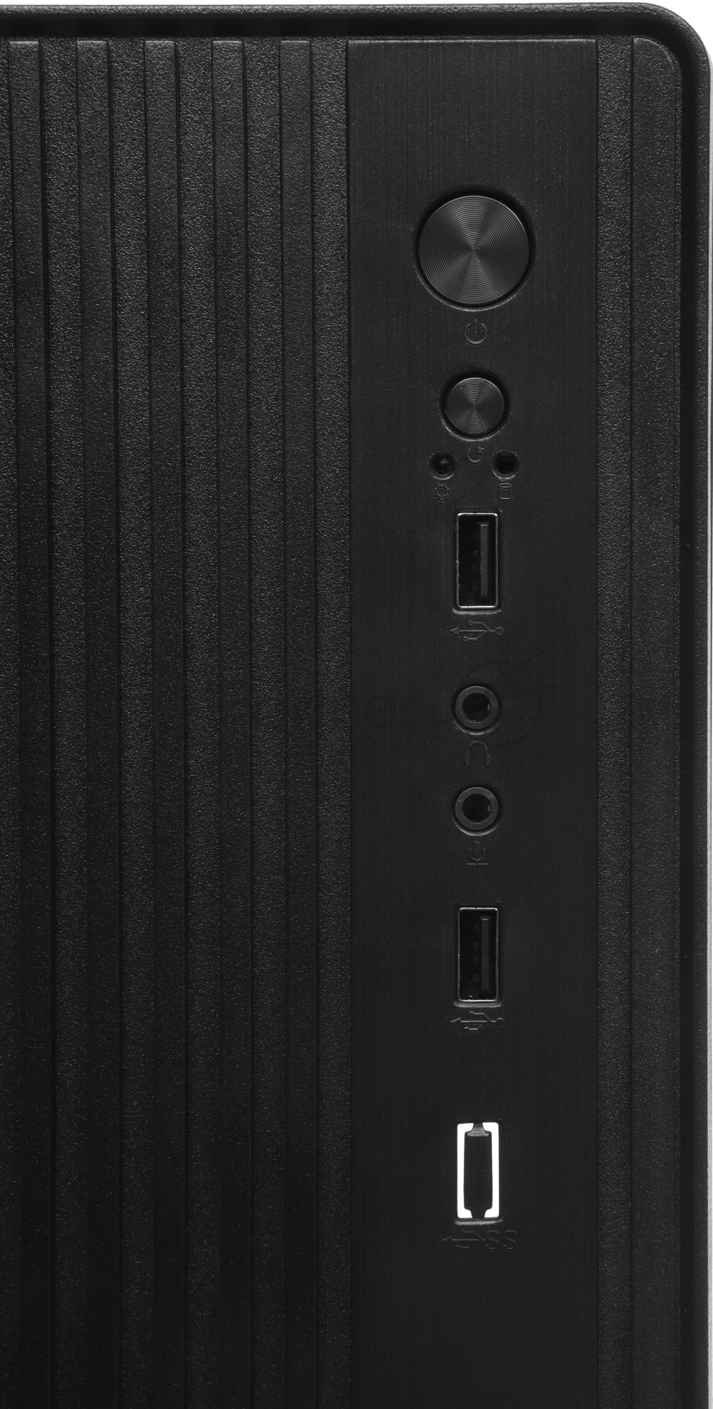 Компьютерный корпус Accord ACC-M258-01B черный без БП mATX 4x120мм 2xUSB2.0 audio
