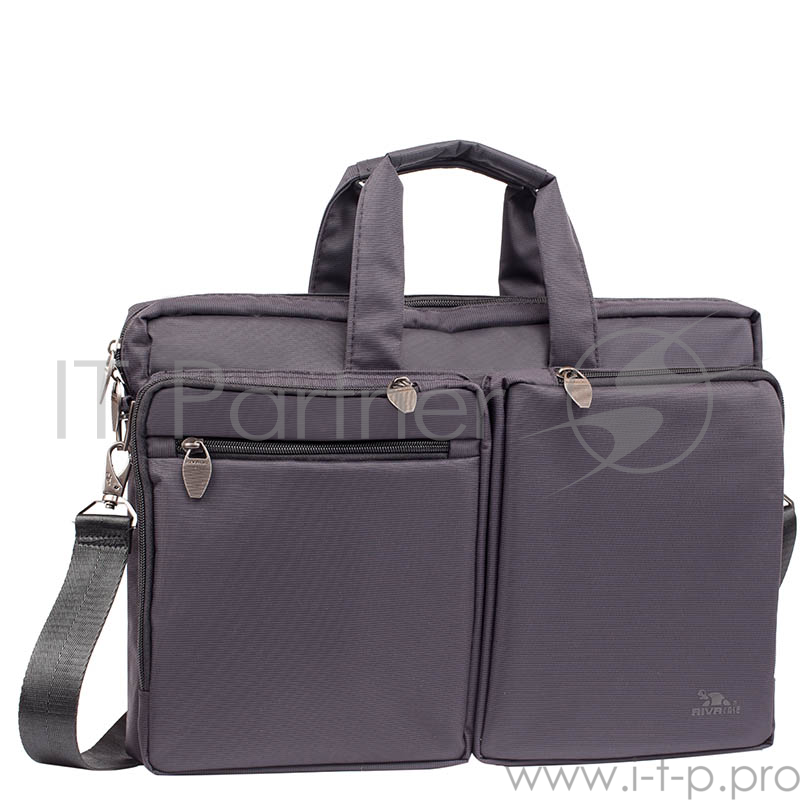 Сумка для ноутбука 15.6" Riva 8231 черный полиэстер