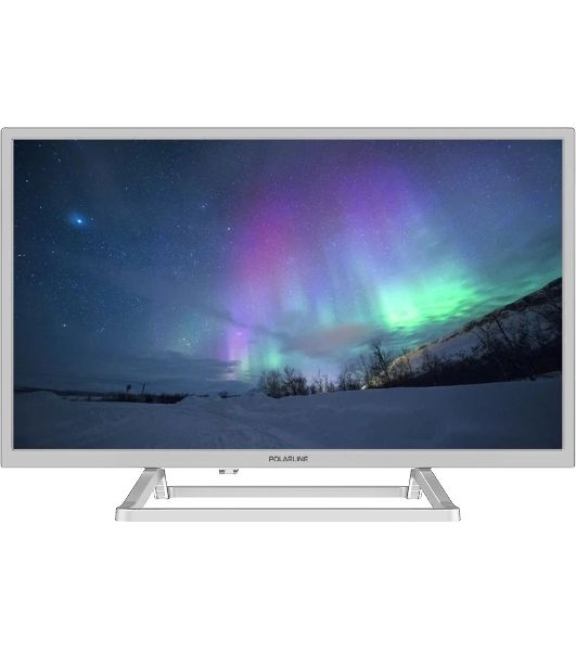 Телевизор Polarline 24" 24PL52TC (Rev. 2) белый LED HD 60Hz