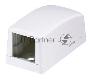 Розетка Panduit (CBX1AW-A) настенная 1 мод. самокл. бел.