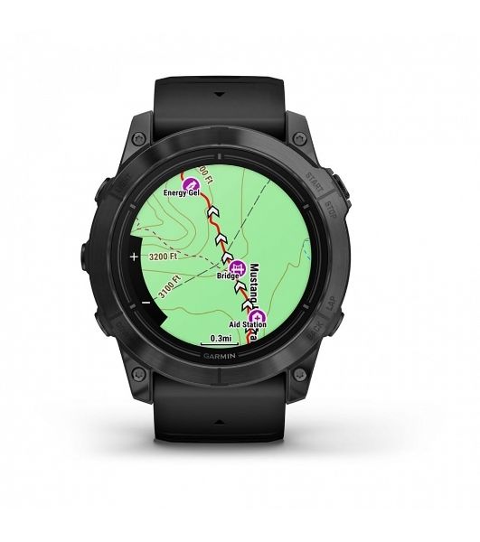 Умные часы Garmin Epix Pro Gen 2 Standard Edition, 1.4" AMOLED, ANT+, Bluetooth, GPS, NFC, Wi-Fi, 10 ATM, серый / черный