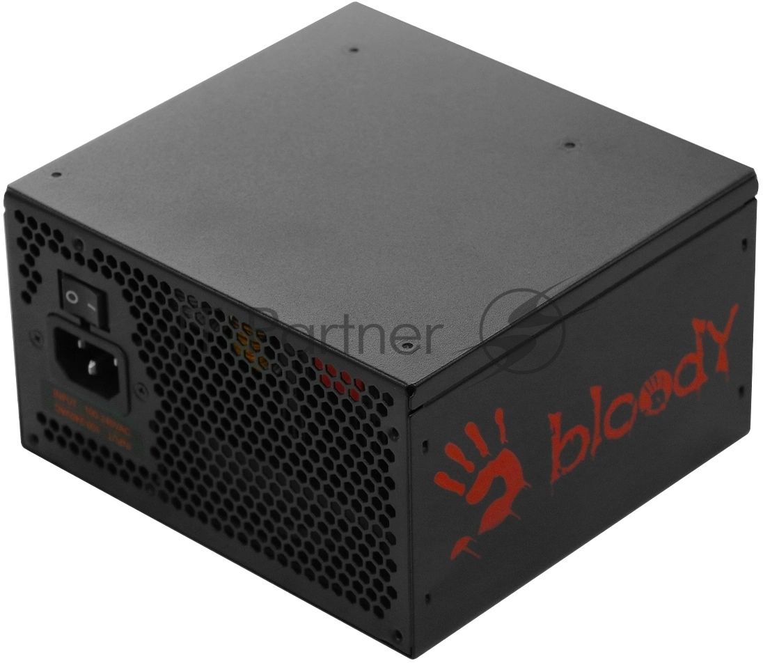 Блок питания Bloody BD-PS750G, 750Вт, 80 PLUS Gold, 120мм, черный