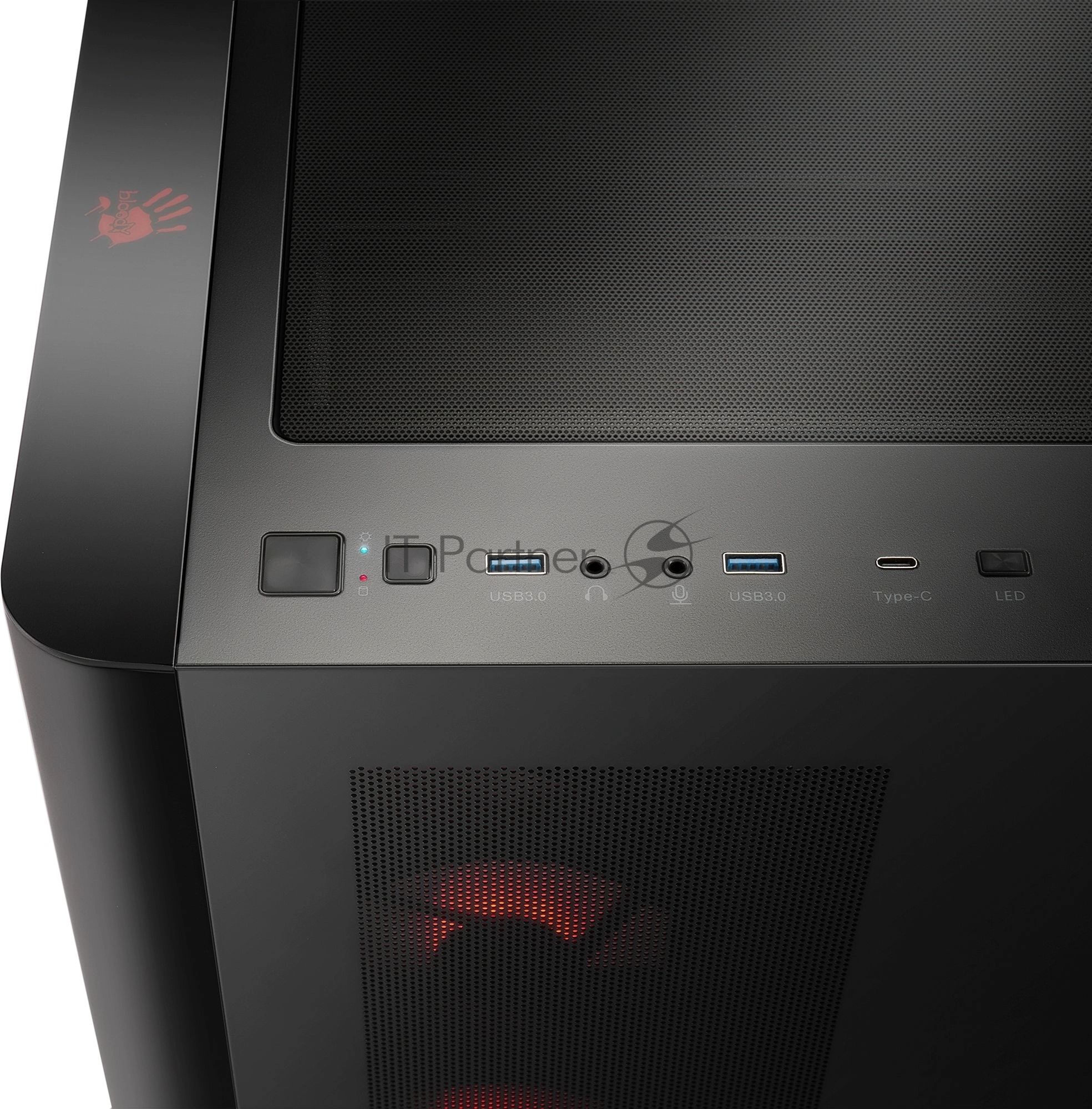 Компьютер Bloody BD-PC CZ79GV3 MT i7 14700KF (3.4) 32Gb SSD1Tb RTX5070Ti 16Gb Windows 11 Home 64 2.5xGbitEth 750W черный (RUS) (2202237)