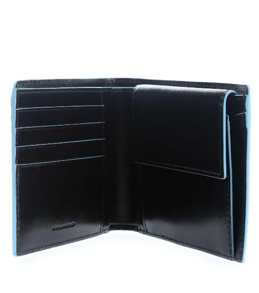 Кошелек мужской Piquadro Blue Square PU257B2R/N черный натур.кожа