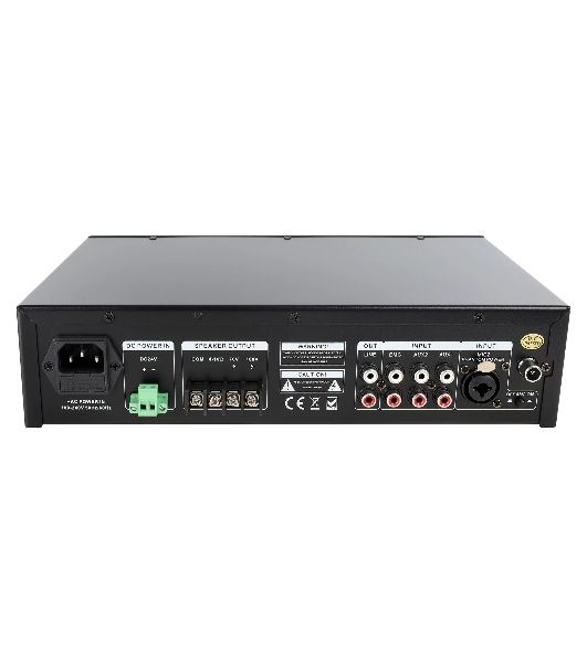 Микшер-усилитель Intrend ITMXAMP-120MT MP3, FM тюнер, USB, Bluetooth, 2хMic/3хLine входы, 1хLine выход,120 Вт, 4/8Ом/100V, IR-пульт в комплекте