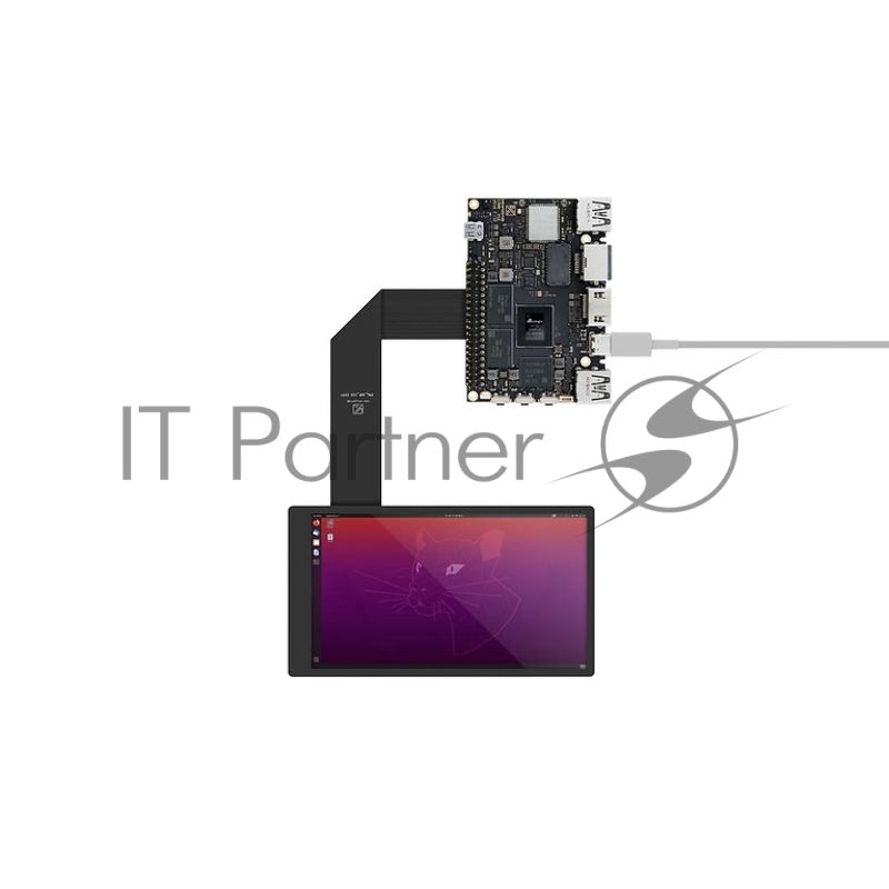 Одноплатный компьютер Khadas VIM4 Active cooling kit ARM Cortex-A73 4-Core + Cortex-A53 4-Core Amlogic A311D2 2.2GHz 8+32Gb