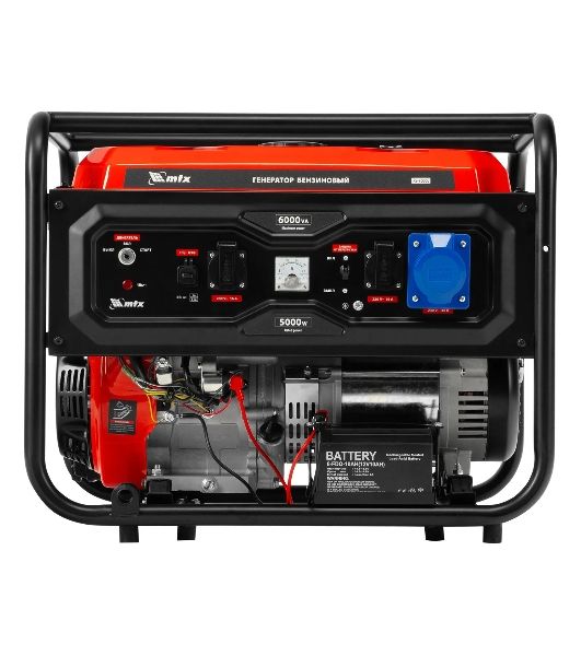 Генератор бензиновый MTX RS-7000E, 6 кВт, 230В, электростартер