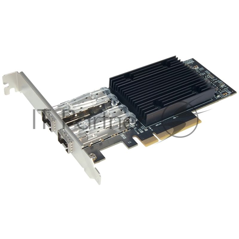 Сетевая карта SUNRICH TECHNOLOGY N-1100 25G Dual Port SFP28 Ethernet Adapter with Broadcom BCM57414 chipset