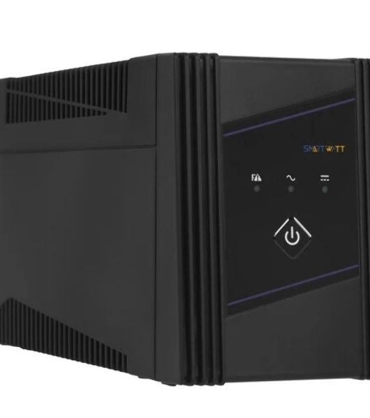 Источник бесперебойного питания SMARTWATT линейно-интерактивный, 650/360 ВА/Вт, напольный, LED индикация, Shuko CEE7/4 - 2 шт.