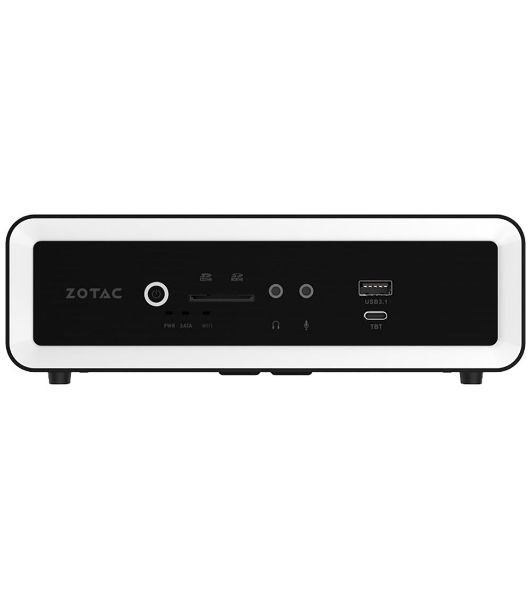 Платформа системного блока с ЦПУ Zotac ZOTAC ZBOX NANO, SFF, FANLESS, i7-1355U, 2 DDR5 SO-DIMM, M.2 SSD, 2.5"; SATAIII BAY, 2 GLAN, WIFI, BT, USBDRV, DP/HDMI, EU+UK PLUG