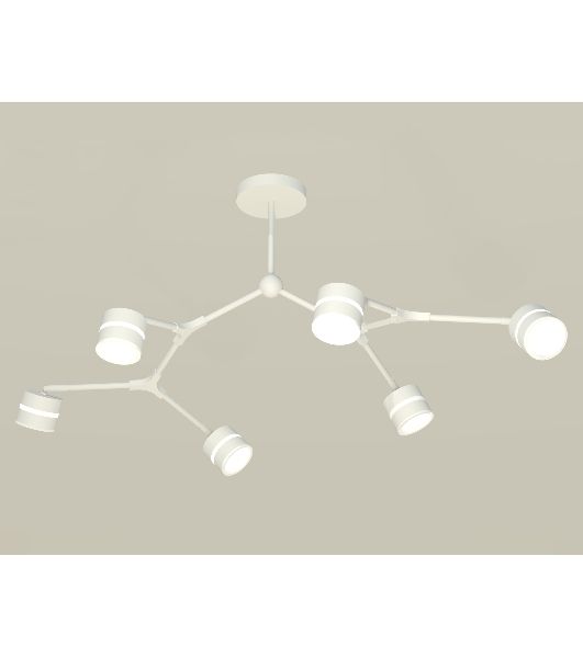 Светильник Ambrella light XB9055202/6 SWH/FR белый песок/белый матовый GX53 (C9055, N8444)