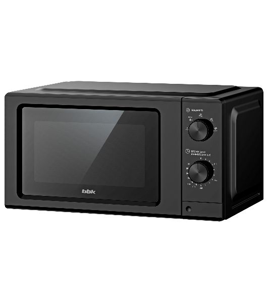 Микроволновая печь BBK 20MWS-730M/B черный, 20 л, 700 Вт, переключатели — поворотный механизм