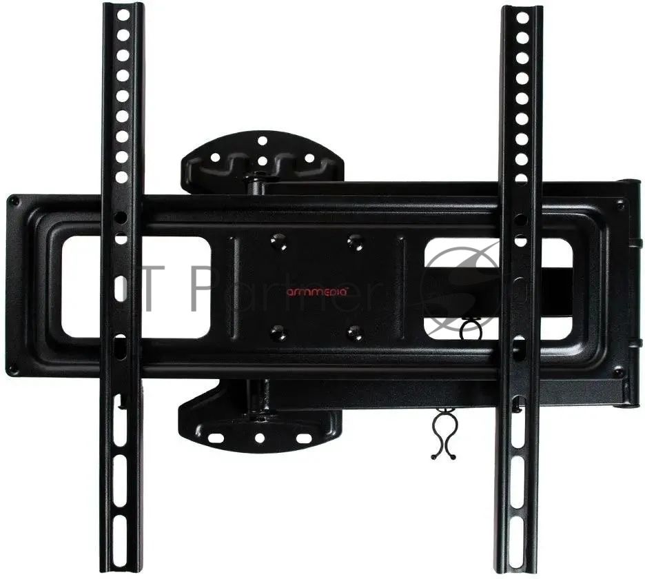 Кронштейн для телевизора Arm Media LCD-415 черный, 24"-55" макс. 35 кг, настенный, поворотно-выдвижной и наклонный