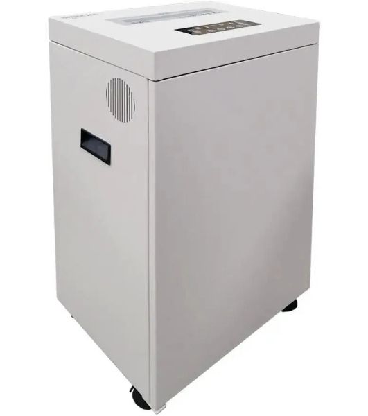 Шредер Office Kit S535 3,8x40 белый (секр.P-4) фрагменты 35лист. 50лтр. скобы пл.карты CD
