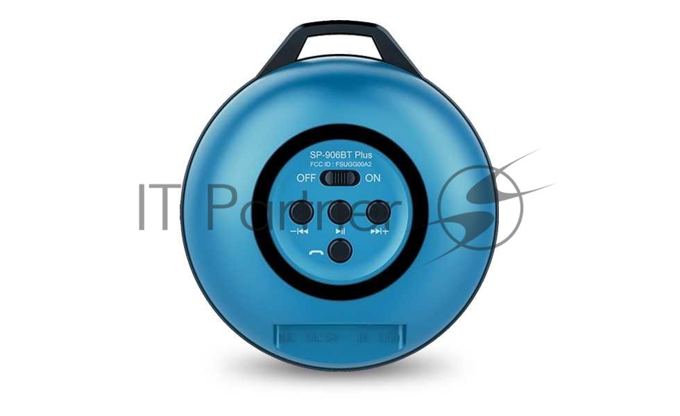 Акустическая система Genius портативная SP-906BT PLUS, M2, Blue