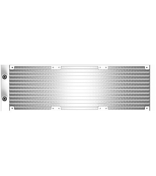 Система жидкостного охлаждения ID-Cooling FX360 LCD белый (Soc 1851/1700/1200/115X/AM5/AM4, 3x120мм fan, 2000rpm, 27.2 дБ, 350W, PWM 4-pin, Al+Cu)