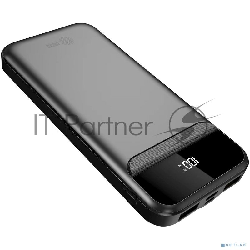 Портативный аккумулятор Cactus CS-PBFSCA-10000 10000mAh 4.5A 2xUSB-A/USB-C черный