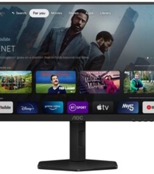 Монитор 27" AOC Q27G4XY Fast VA 2560x1440, 180 Гц, 0.3 мс (MPRT), 16:9, 450 кд/м², 2×HDMI 2.0, DP 1.4, 3.5 Jack, HDR10 (DisplayHDR 400), FreeSync, черный с красным