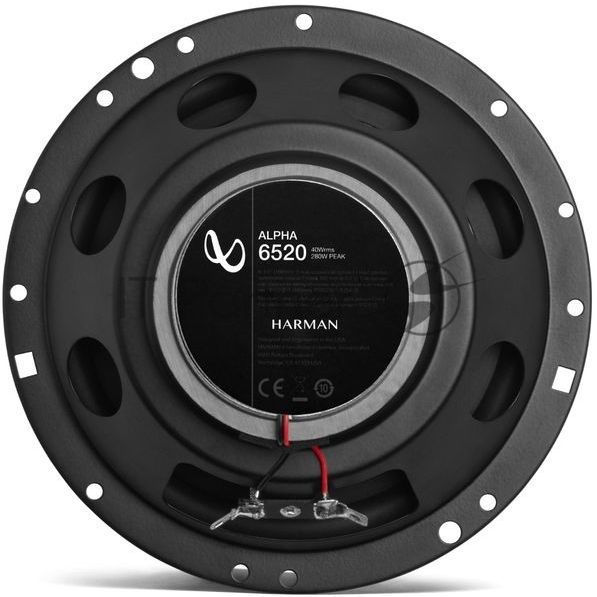 Колонки автомобильные Infinity Alpha 6520 280Вт 91дБ 4Ом 16.5 см (6 1/2дюйм) (ком.: 2 кол.) коаксиальные двухполосные