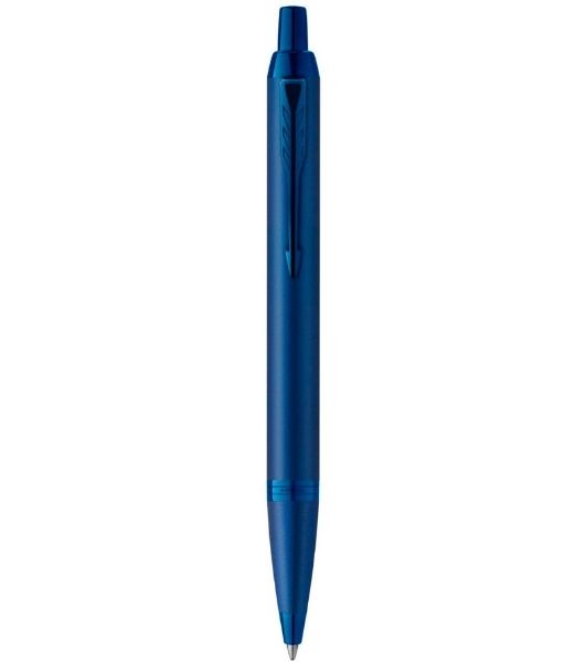 Ручка шариковая Parker IM Monochrome K328 (CW2172966) Blue PVD, M, синие чернила, подарочная коробка