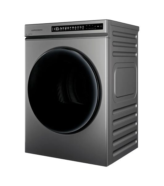 Сушильная машина Kuppersberg DM 561 GR серый, 10 кг, сушка - конденсационная, программ - 10, 60 x 85 x 58 см