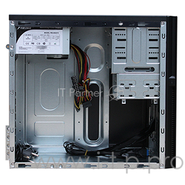 Компьютерный корпус InWin POWERMAN ES725BK USB 3.0 (Mini Tower, mATX, без БП, USBx2 + Audio, черный)