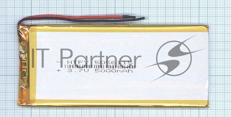 Аккумулятор Li-Pol (батарея) 5x56x115мм 2pin 3.7V/5000mAh