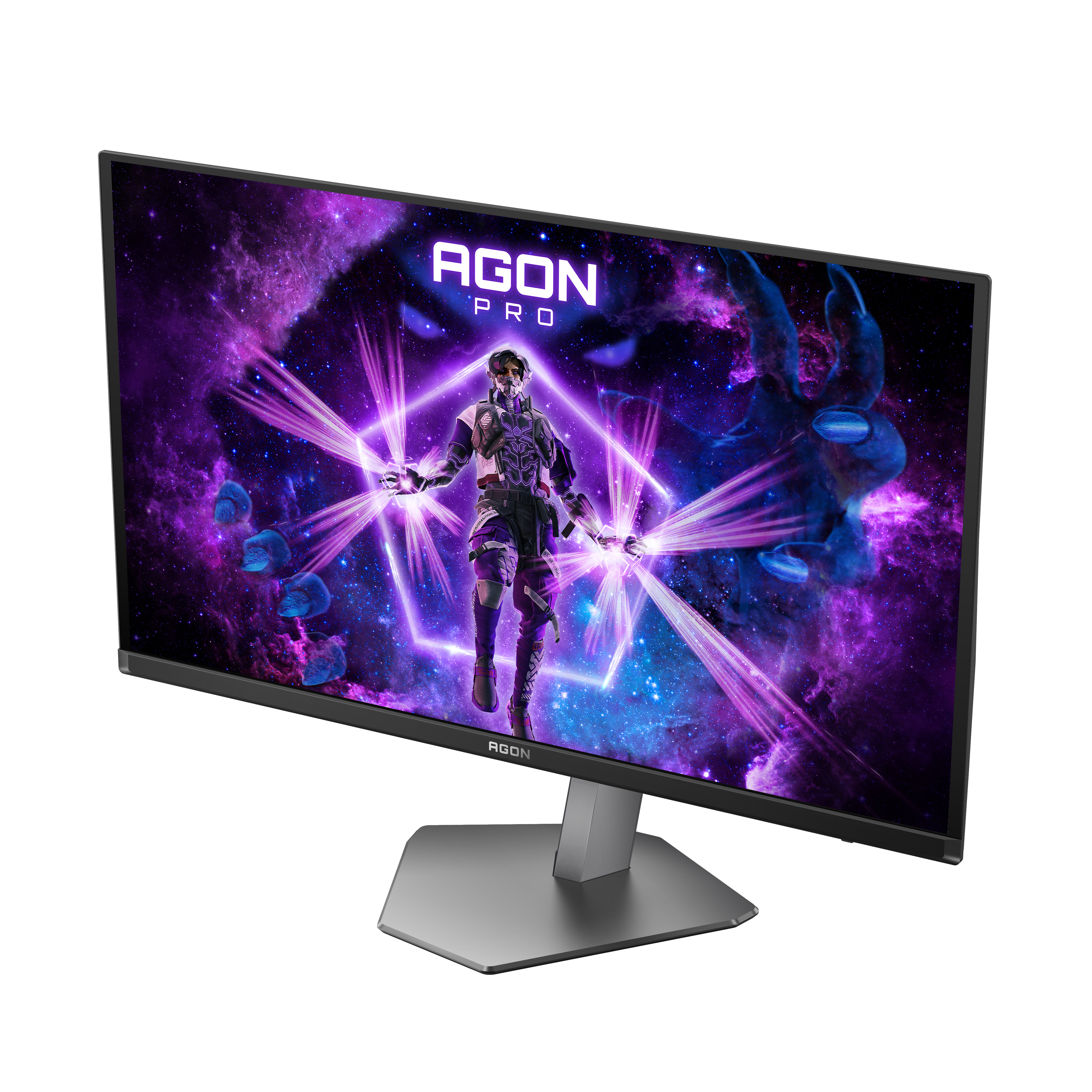 Монитор 26.5" AOC AGON AG276QKD2 QD-OLED 2560x1440, 500 Гц, 0.03 мс, 16:9, 1000 кд/м² (пиковая), DisplayHDR True Black 500, 2×HDMI 2.1, DP 2.1, USB Hub (2×USB-A 3.2 Gen1), 3.5 Jack, динамики (2×5 Вт), Adaptive-Sync, антибликовое покрытие, черно-серый