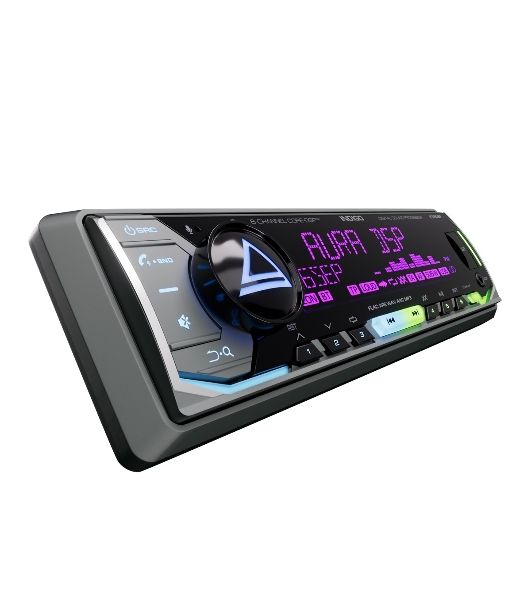 Автомагнитола AURA INDIGO-878DSP, 1 DIN, Bluetooth, USB Type-A, пульт ДУ