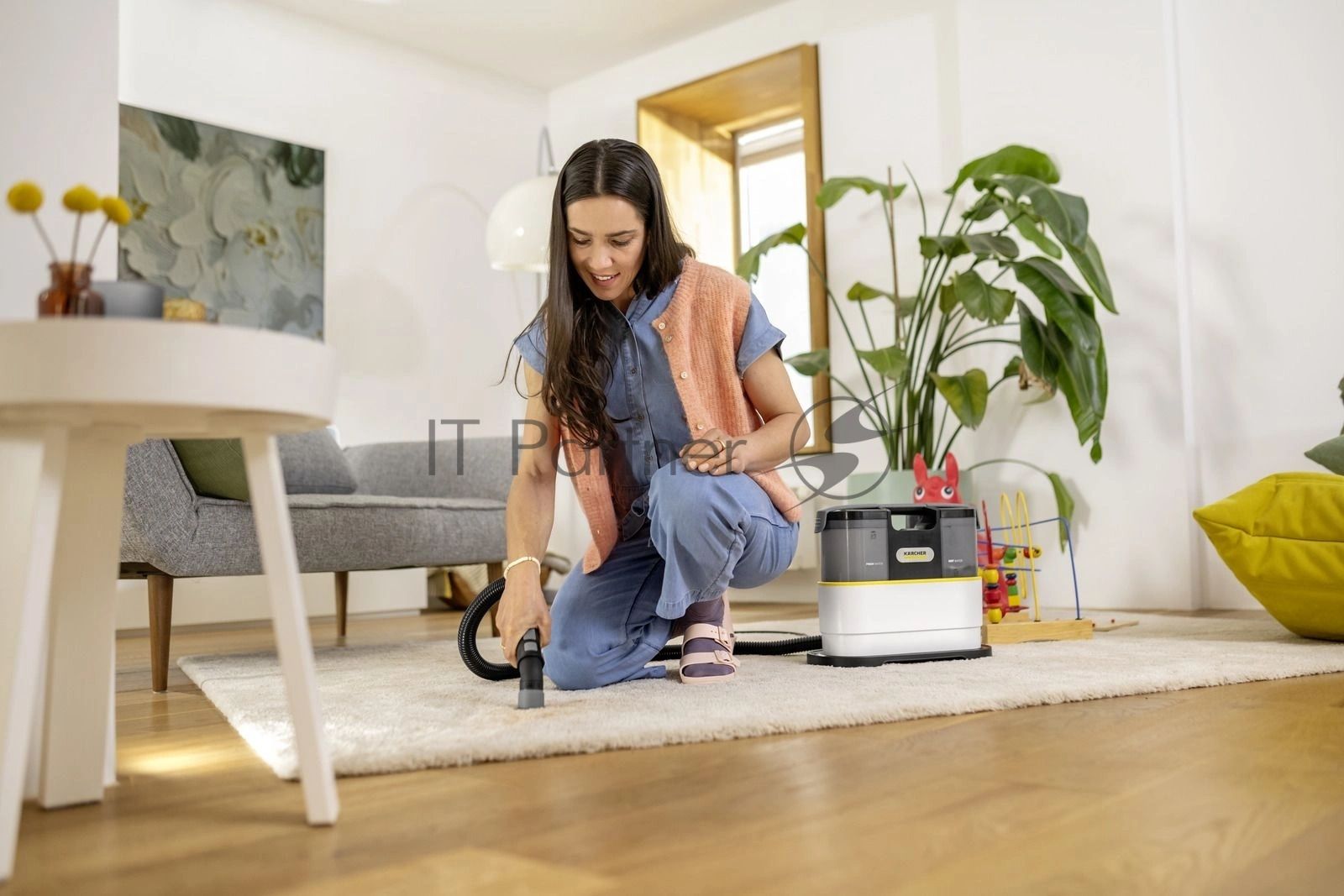 Пылесос моющий Karcher SE 2 Spot Care *EU белый/черный, 450 Вт, уборка влажная, пылесборник контейнер 0.8 л