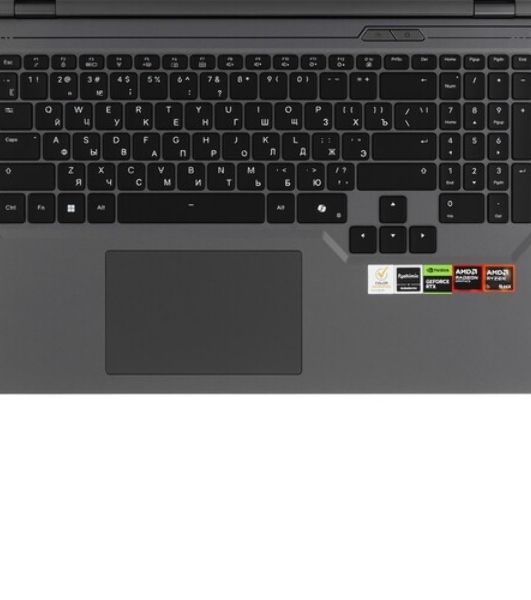 Ноутбук CHUWI GameBook 16"(2560x1600 IPS (300Hz) )/AMD Ryzen 9 9955HX(2.5Ghz)/32768Mb/1024SSDGb/noDVD/Ext:NVIDIA GeForce RTX 5070 Ti(12288Mb)/Cam/BT/WiFi/80WHr/war 1y/2.3kg/Grey/Win11PRO + мышь
