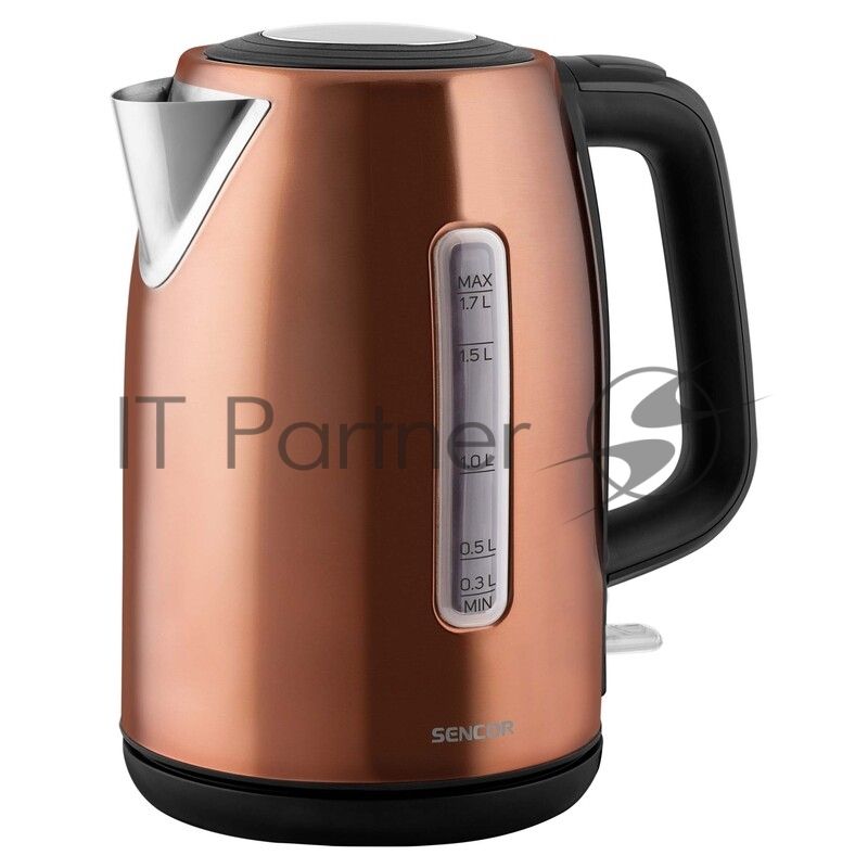 Чайник электрический Sencor SWK 7002CO 1.7 л, 2200 Вт, коричневый