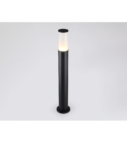 Светильник Ambrella light ST2459 BK/FR черный/белый матовый IP54 E27 max 40W D90*800