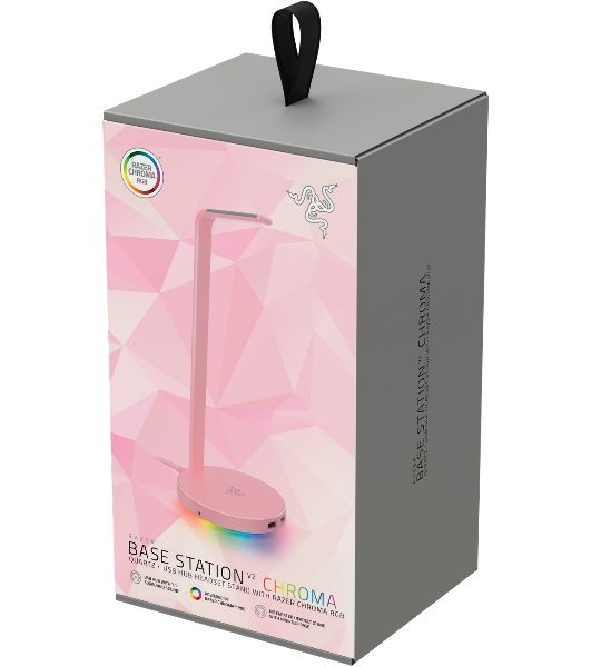 Подставка для наушников Razer Base Station Chroma V2 - Quartz Razer Base Station V2 Chroma - Quartz