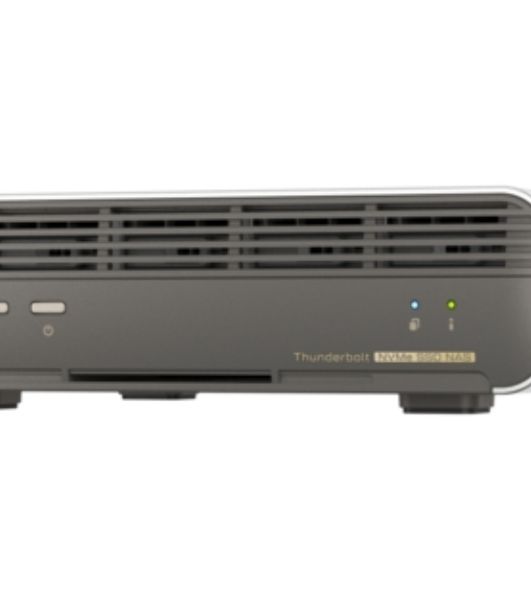 Сетевое хранилище без дисков SMB QNAP TBS-h574TX-i3-12G 5-bay E1.S or M.2 2280 PCIe NVMe, Intel Core i3-1320PE 8C(4P+4E)/12T up to 4.50GHz, 12 GB RAM, 1 x 10 GBASE-T, 2xUSB 3.2 Gen 1 port, 1xUSB 2.0 port, HDMI Output