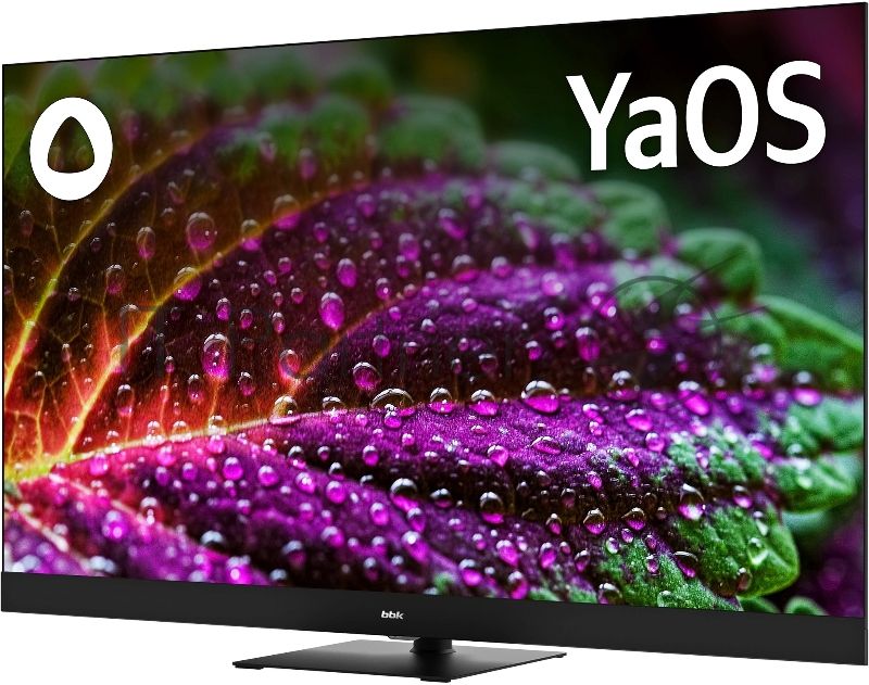 Телевизор BBK 50" 50LED-8259/UTS2C черный QLED UHD 60Hz Яндекс ТВ
